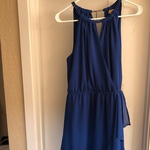 Elegant Royal Blue Dress